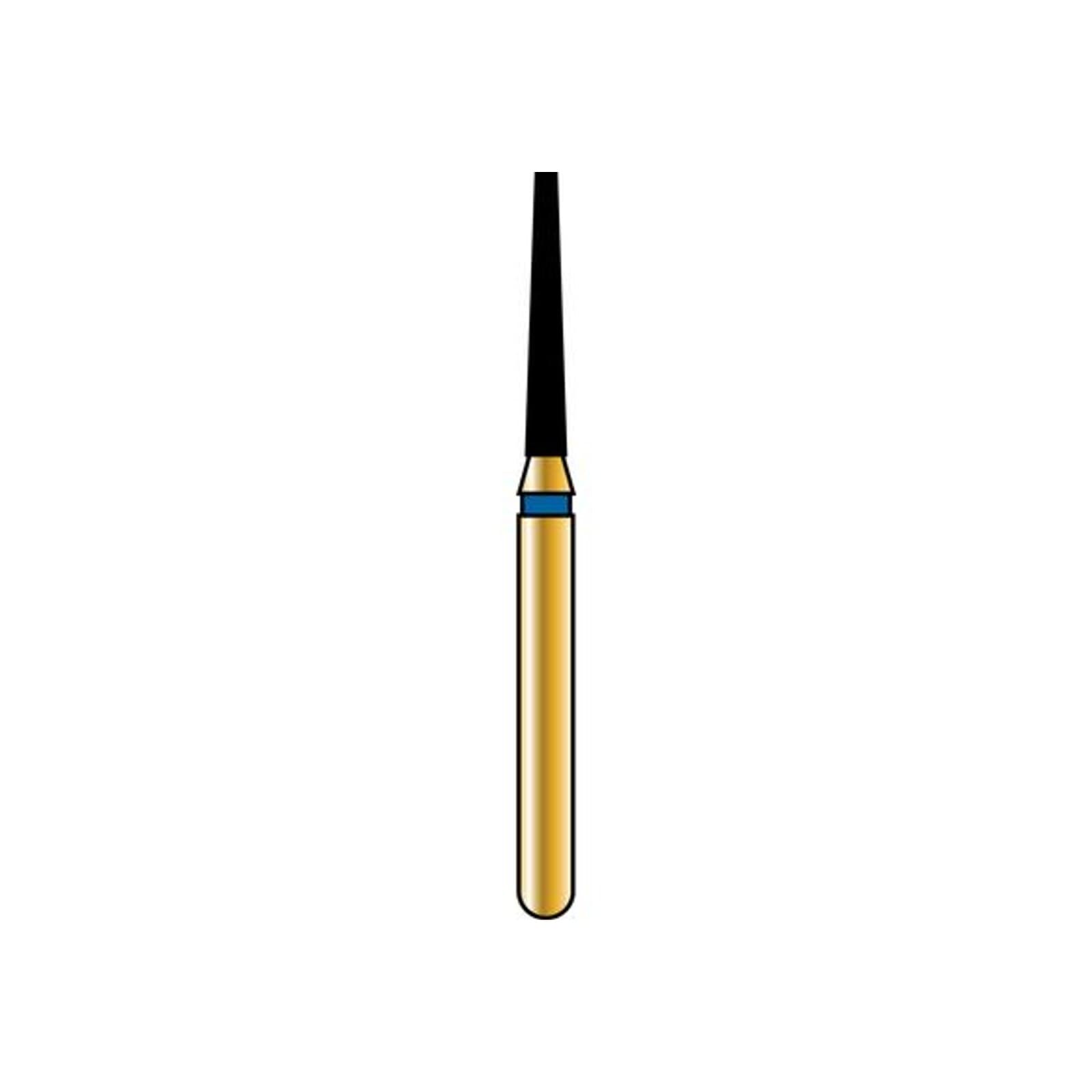 Alpen Flat End Tapered FG Coarse Diamond Burs, #847-012, 5/Pk - Alpen Flat End Tapered FG Coarse Diamond Burs - Image 1