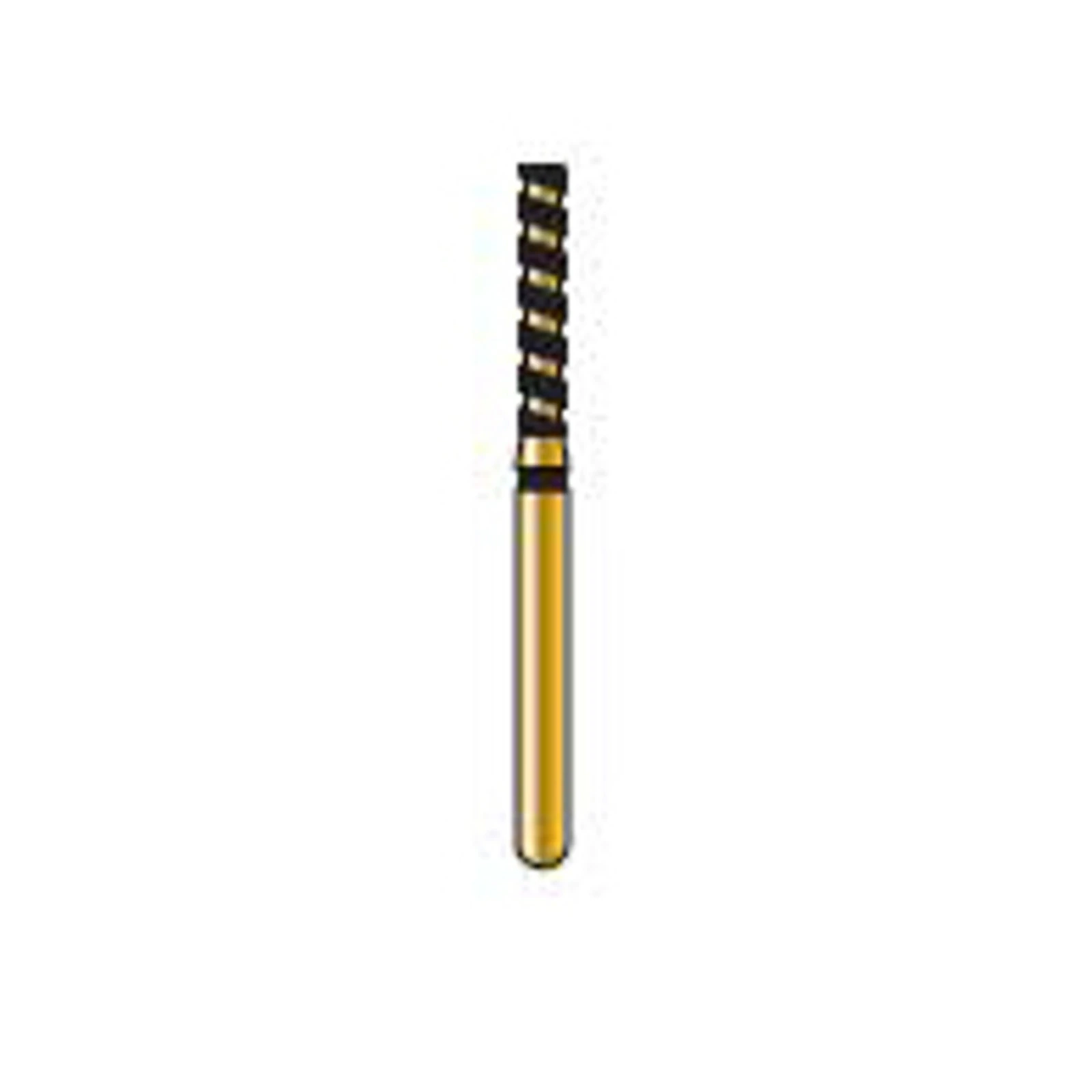 Alpen Diamond TurboCut FG 837-014 Supercoarse Grit Flat End Cylinder Bur, 5/Pk - Alpen Diamond TurboCut FG 837-014 5/Pk - Image 1