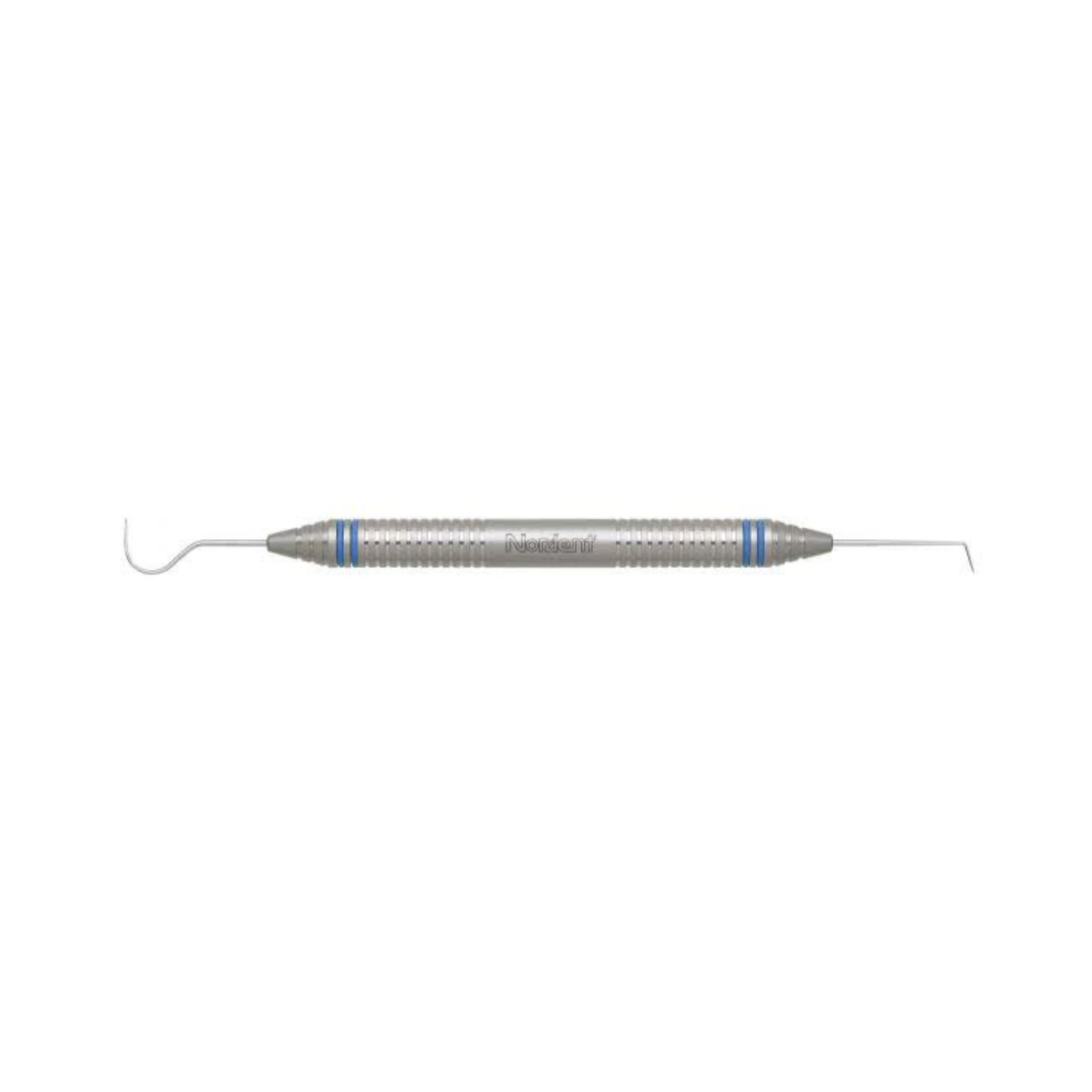 Nordent Double-Ended Explorer #23/6, DuraLite ColorRings Handle, Stainless Steel, Each - Explorers - Double-Ended - #23/6 - DuraLite® ColorRings - Image 1