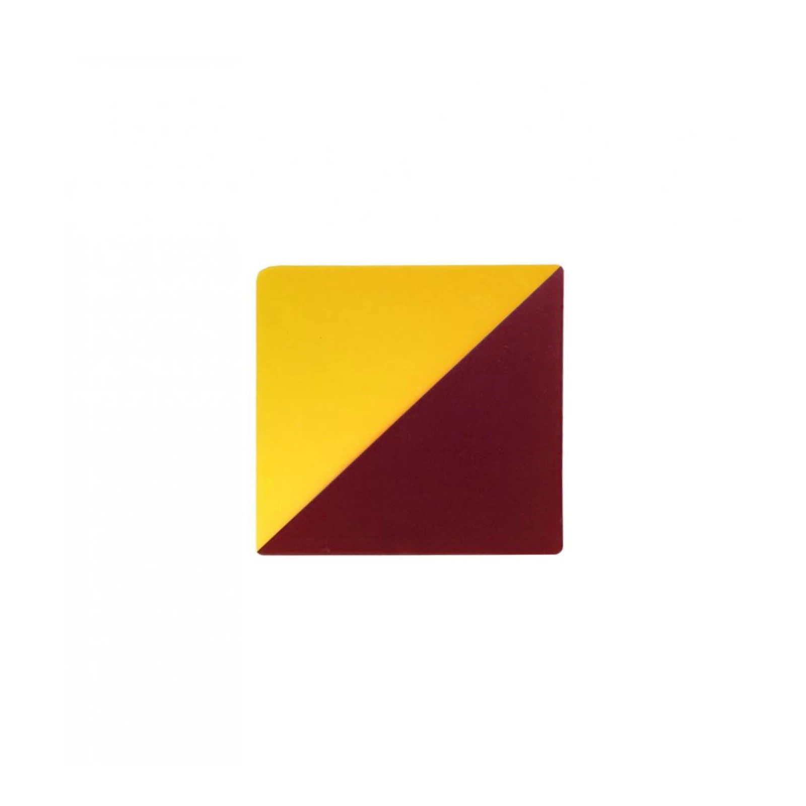 Pro-Form Mouthguard Laminates Dual-Color, 0.160" (4mm), 5" x 5", Maroon/Yellow, 12/Pkg, 9598300 - Pro-form Mouthguard Laminates Dual-Color – 0.160", 12/Pkg - Maroon/Yellow - Image 1