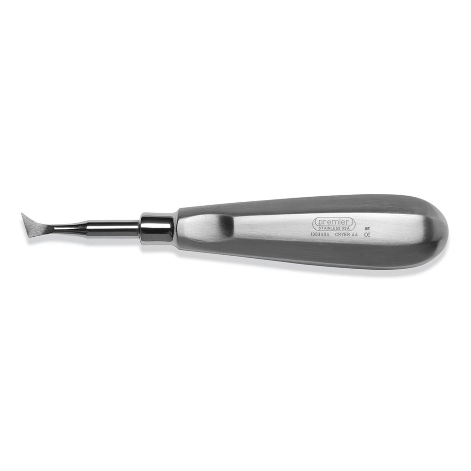 Premier Surgical Elevator #44 Cryer, Large Hexagonal Handle, Single End, 440A Stainless Steel, 1/Pkg - Surgical Elevator – # 44, Cryer, Large Handle, Single End - Surgical Elevator – # 44, Cryer, Large Handle, Single End - Image 1