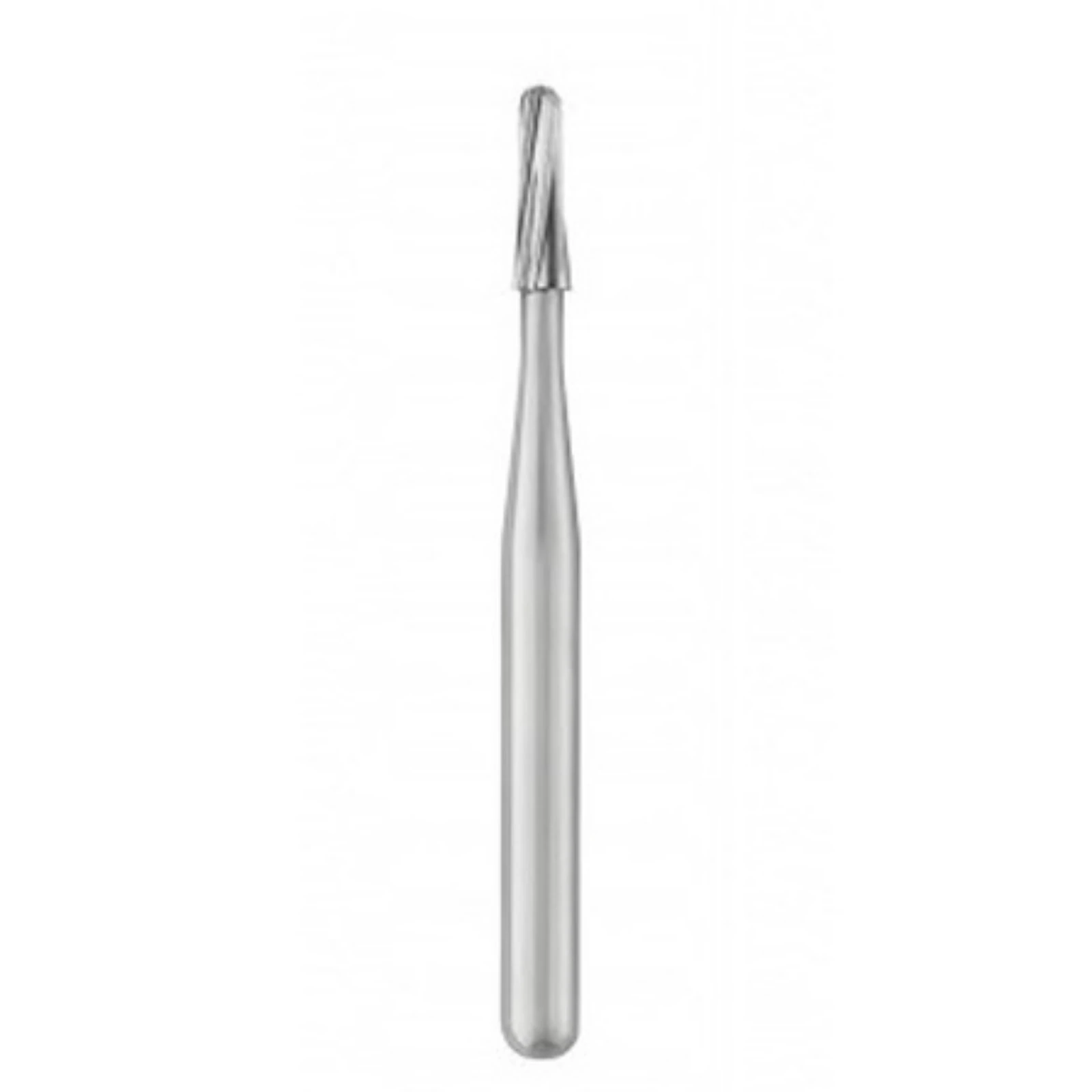 SS White 1171L Tapered Fissure Round End Carbide Bur, Friction Grip (FG), 1.2 mm Head Diameter, 5.0 mm Head Length, 10/Pk - 1171 L Bur Carbide FG Pack of 10 - Image 1