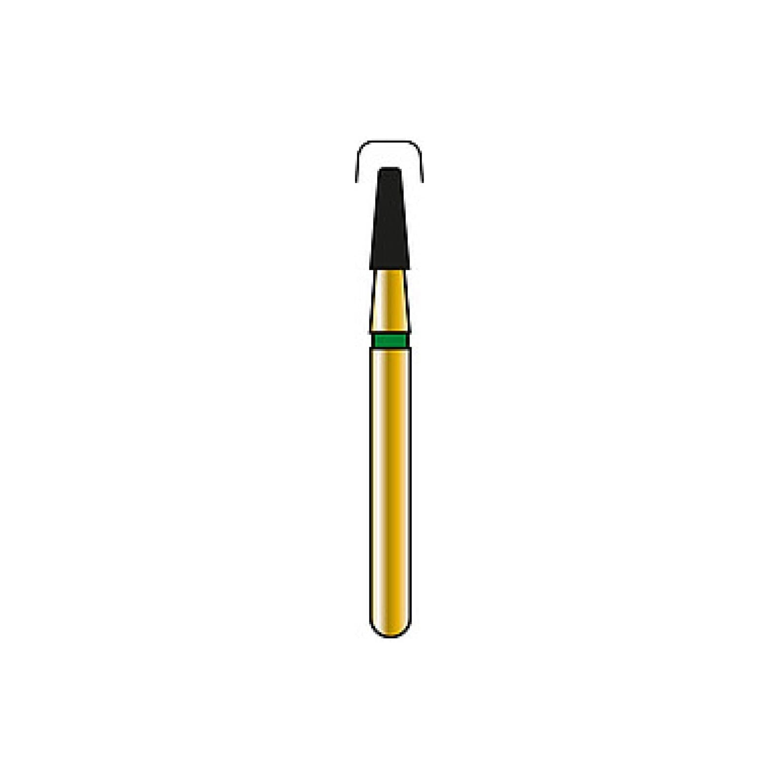 Alpen Multilayer Diamond FG 845R-016, Coarse Grit, Modified End Taper, 5/Pk - Alpen FG #845.016 Coarse Grit, Modified End Taper. Package of 5 Burs - Image 1