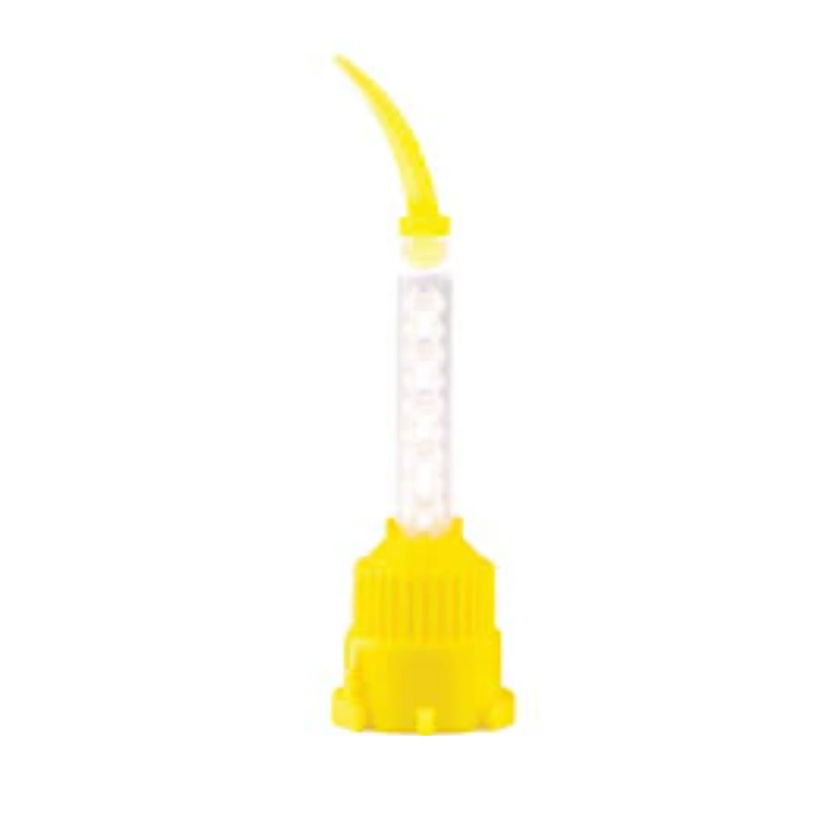 Pac-Dent T-Mixer Mixing Tips, 4.2mm, Yellow, 48/Pk - T-Mixer Mixing Tips 4.2mm 48/Pk Yellow - Image 1