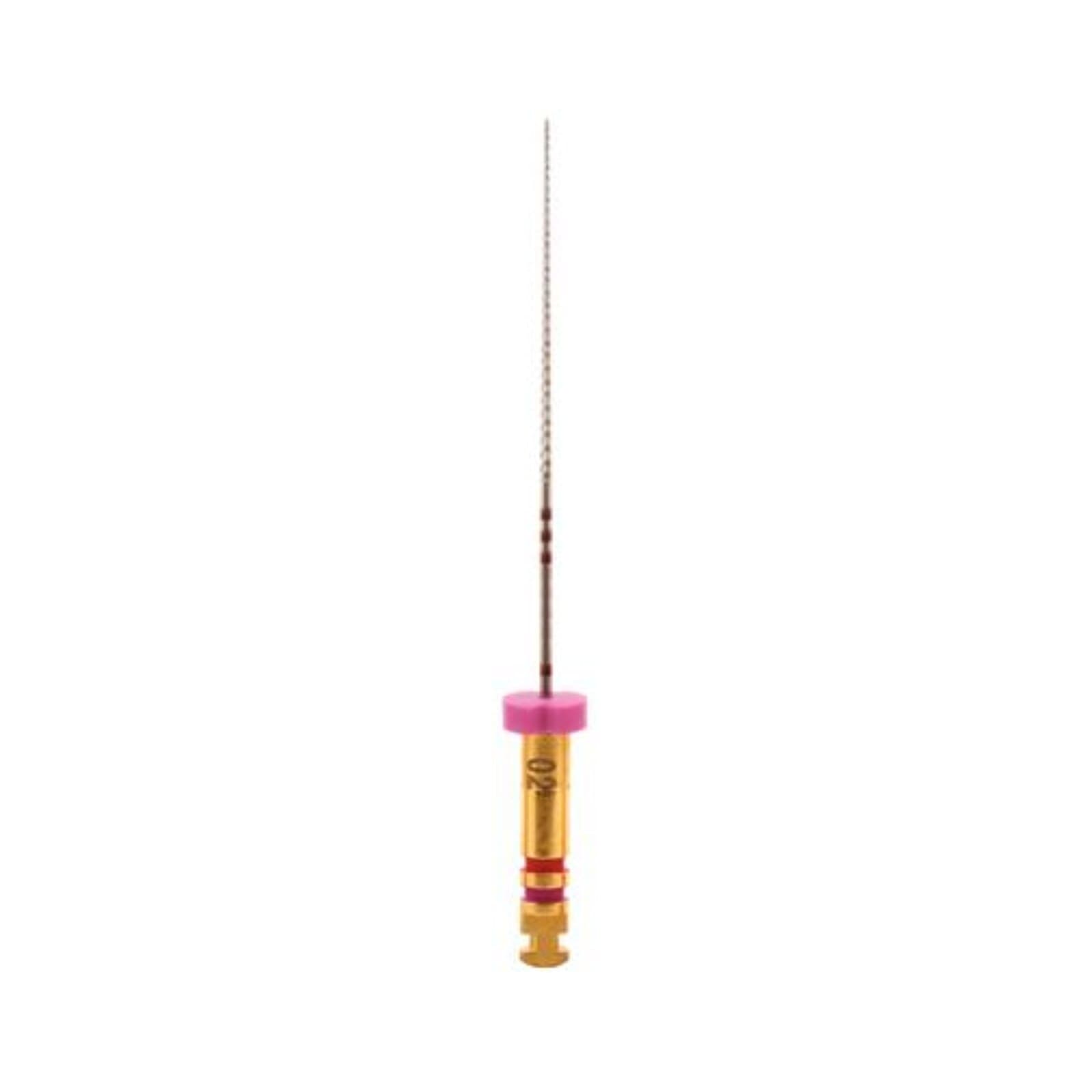 K3 Nickel-Titanium Rotary Endodontic Files, #25 Tip, .02 Taper, 30 mm, 6/Pack, 825-2250 - K3 Rotary Nickel Titanium Files 30 mm - Image 1
