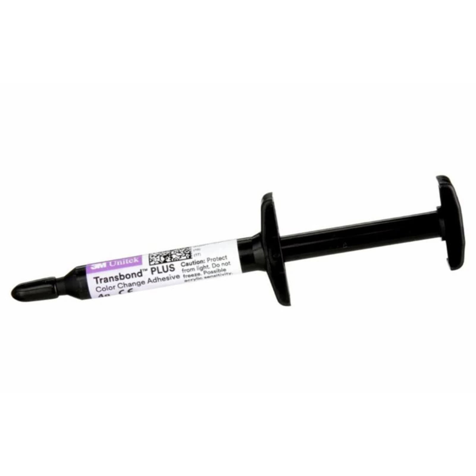 3M Transbond Plus Color Change Light-Cure Orthodontic Bonding Adhesive, 4 g Syringe, 712-105 - Transbond Plus Color Change Adhesive 4g Syringe - Image 1