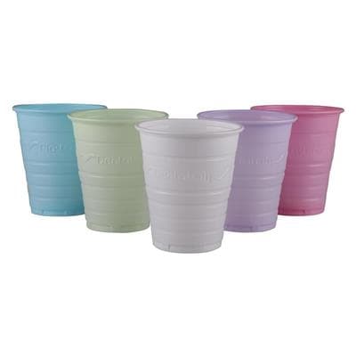 Dental City Disposable Drinking Cups, 5 oz, Green, 1000/Case - Plastic Cups 5oz 1000/Case Green - Image 1