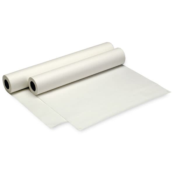 Medicom Standard Smooth Exam Table Paper, White, 18" x 225 ft, 12 Rolls/Cs, 80203 - MEDICOM EXAMINATION TABLE PAPER, 80203 - Image 1